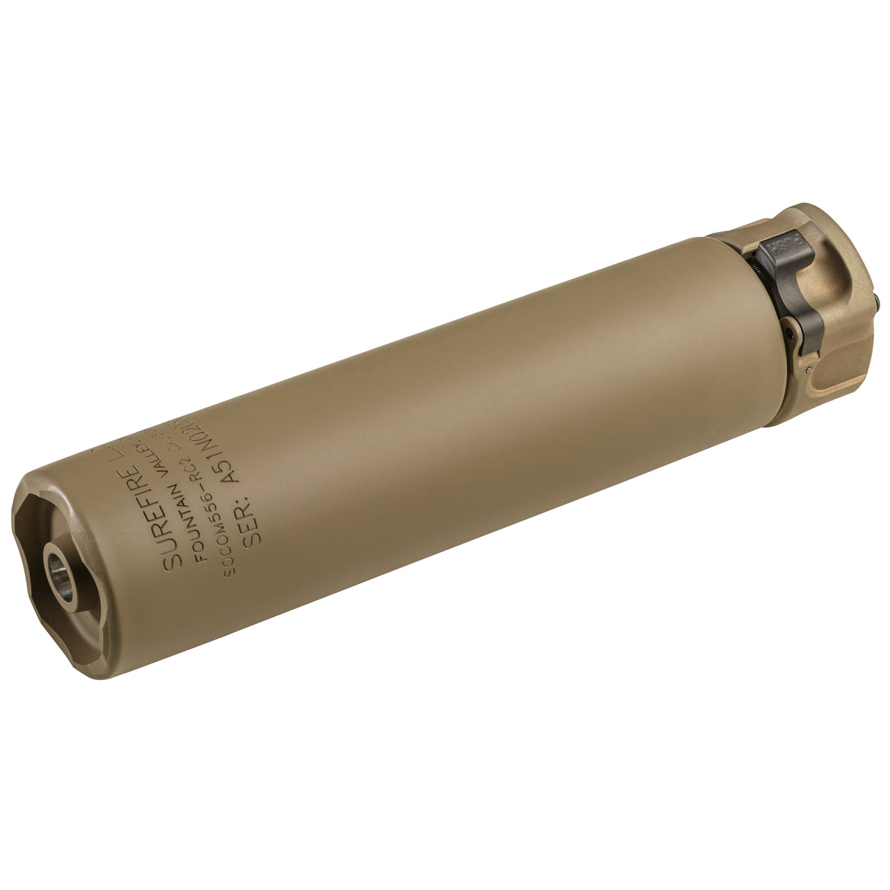 SUREFIRE 2ND GEN SOCOM RIFLE SUPPRESSOR RC2 5.56MM - DARK EARTH