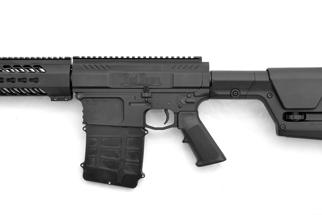 NOREEN FIREARMS BAD NEWS SEMI AUTO RIFLE .338 LAPUA 10 ROUND