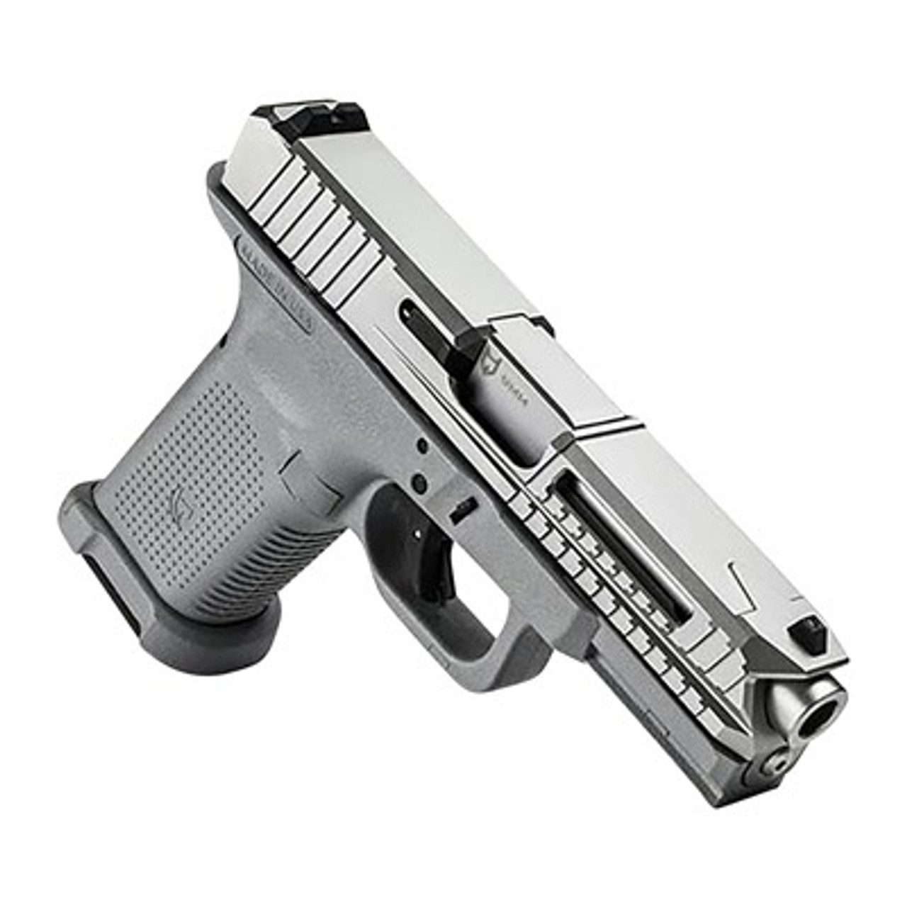 LONE WOLF ARMS LTD19 V2 9MM GRAY FRAME SILVER SLIDE
