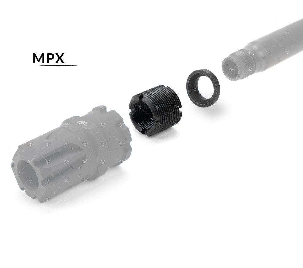 Mpx Adapter STRIKE INDUSTRIES X-COMP THREAD ADAPTER KIT SIG SAUER MPX - LIMITLESS ...