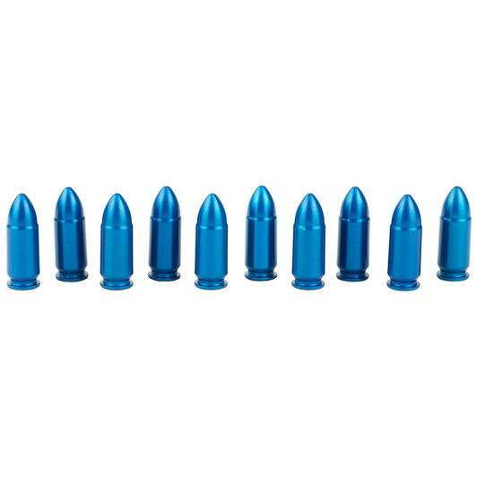A-ZOOM SNAP CAPS 9MM 10 PACK - BLUE