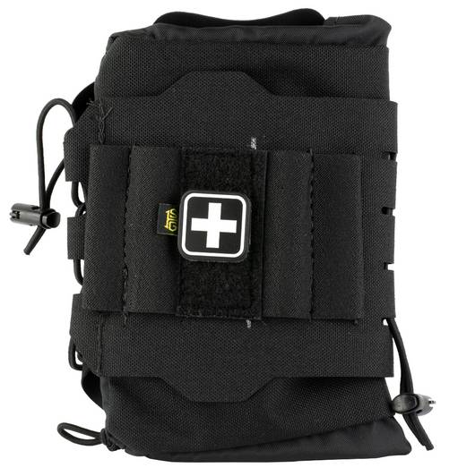 HIGH SPEED GEAR REFLEX HANGER POUCH SYSTEM VELCRO ATTACHMENT NYLON - BLACK