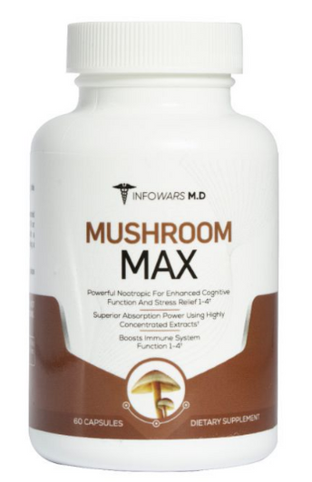 INFOWARS LIFE MUSHROOM MAX NOOTROPIC