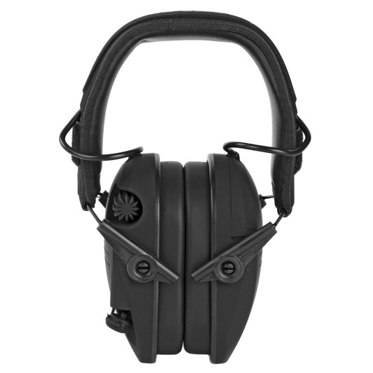 WALKER'S RAZOR ELECTRONIC EARMUFF ULTRA LOW PROFILE EAR CUPS - BLACK