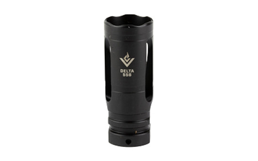 AERO PRECISION VG6 DELTA 556 MUZZLE BRAKE 223 REM/556 NATO 1/2X28 - BLACK