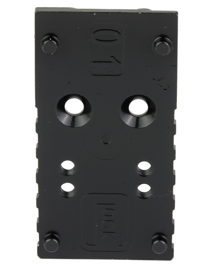 GLOCK MOS ADAPTER PLATE 1 9MM - GLOCK G17, G19, G45, G47, G34 FITS OPTIC DOCTOR MEPTA INSIGHT VORTEX & BURRIS MODELS