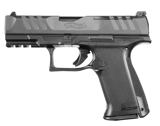 WALTHER PDP F-SERIES PISTOL 9MM 4" BARREL 10 ROUND OPTICS READY