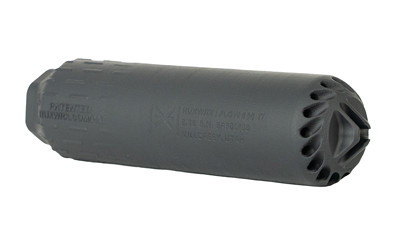 HUXWRX SAFETY COMPANY FLOW 556 TI SILENCER 6.8" LONG 556 NATO 1/2x28 FLASH HIDER - BLACK