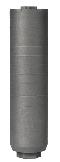 Q TRASH PANDA RIFLE SUPPRESSOR 7.62/300BLK/300WIN TITANIUM BEAD BLASTED FINISH QUICKIE FAST ATTACHMENT DOES NOT INCLUDE MUZZLE BRAKE