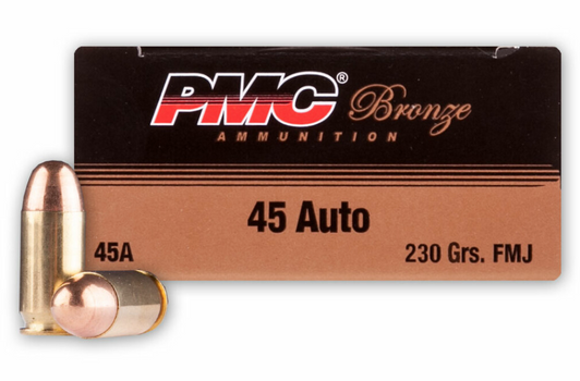 PMC BRONZE 45ACP 230 GRAIN FMJ - 1000 ROUNDS