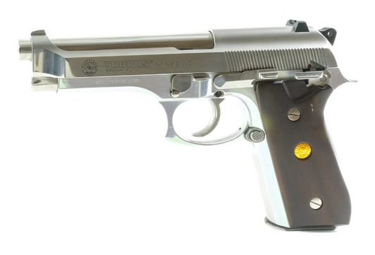 TAURUS PT 92 9MM PISTOL SEMI-AUTO 5'' BARREL BLUED FINISH - GUN BOX INCLUDED - PREOWNED