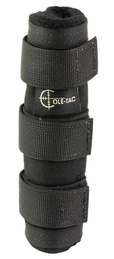 COLE-TAC SUPPRESSOR COVER 6'' BLACK FITS 1-2'' SUPPRESSORS
