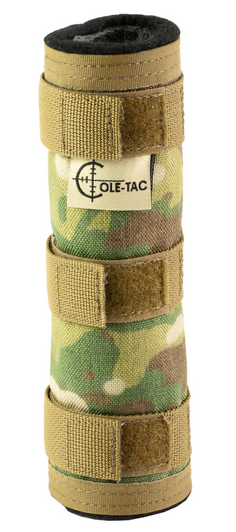 COLE-TAC HTP SUPPRESSOR COVER 7.5'' 1-2'' SUPPRESSORS - MULTICAM