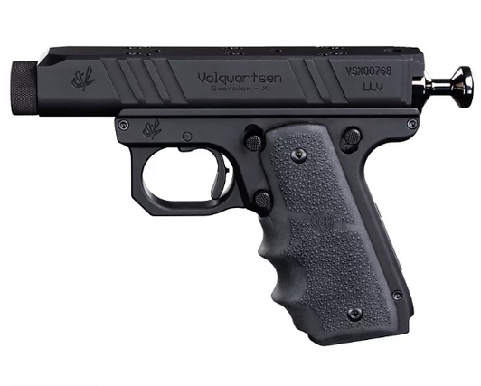 VOLQUARTSEN MINI SCORPION-X 22LR PISTOL OPTICS READY 1/2X28 THREADS 10 ROUNDS 2 MAGZAZINES BLACK