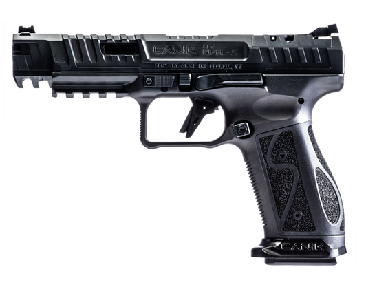 CANIK SFX RIVAL-S 9MM STEEL FRAME PISTOL FULL SIZE 5'' BARREL OPTICS READY FIBER OPTIC FRONT SIGHT 2 MAGAZINES  BLACK
