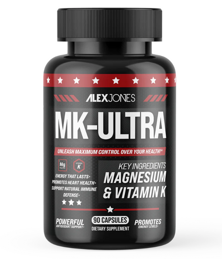 ALEX JONES MK ULTRA ADVANCED NEUROBOOST FORMULA 90 CAPSULES