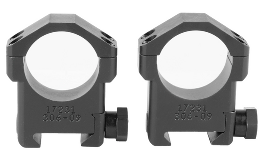 BADGER ORDNANCE 30MM SCOPE MOUNT RING SET HIGH HEIGHT BLACK