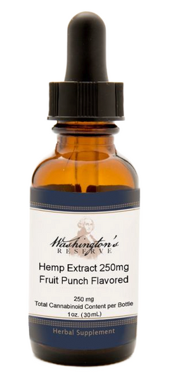 WASHINGTON'S RESERVE HEMP EXTRACT 250MG