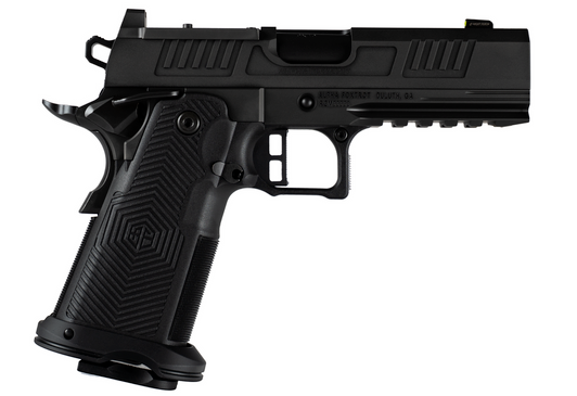 ALPHA FOXTROT AF1911-ROMULUS 9MM PISTOL RMSC ADAPTER 4.25'' BULL RAMPED BARREL BLACK DLC 10 ROUND 2 MAGAZINES