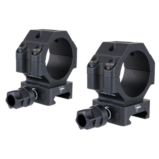 TRIJICON SCOPE RINGS 30MM MEDIUM Q-LOC FITS PICATINNY ANODIZED FINISH BLACK