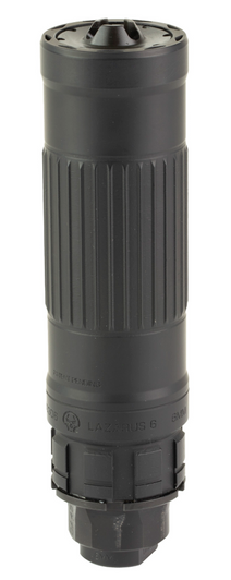 DEAD AIR LAZARUS 6 SUPPRESSOR 6MM/556NATO/223 1/2X28 XENO 3 PRONG FLASH HIDER BLACK