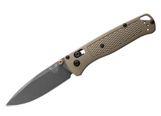 BENCHMADE BUGOUT® RANGER GREEN GRIVORY® KNIFE 3.24'' CPM-S30V STAINLESS STEEL BLADE