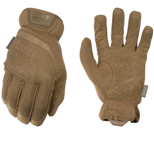 MECHANIX WEAR GLOVES LARGE FASTFIT COYOTE BROWN