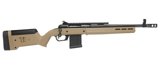 SAVAGE 110 MAGPUL SCOUT 308 WIN BOLT ACTION RIFLE 16.5'' BARREL MUZZLE BRAKE FDE HUNTER STOCK ACCUTRIGGER 10 ROUNDS 1 AICS MAGAZINE