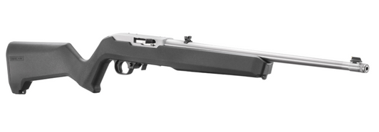 RUGER 10/22 22LR 18.5'' COLD HAMMER FORGED BARREL 1/2X28 THREADED MAGPUL MOE X-22 STOCK 10 ROUNDS 1 MAGAZINE