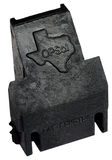 OPSOL TEXAS MINICLIP MOSSBERG 500/590 12 GAUGE 1 ROUND POLYMER BLACK FINISH