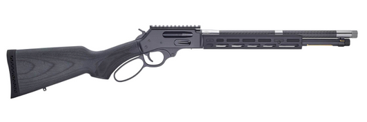 HENRY SPD HUSH 30-30 WIN LEVER ACTION RIFLE 16.5'' THREADED BARREL 5/8X24 LIGHTWEIGHT RAIL 4 ROUNDS DRILLED AND TAPPED FOR BB-RSM - BLACK