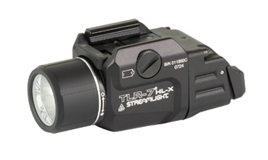 STREAMLIGHT TLR-7 HL-X 100 LUMENS PISTOL LIGHT 1 HOUR RUNTIME MULTI-FUEL HIGH LOW SWITCH SL-B9 RECHARGEABLE BATTERY USB CHARGING CABLE MULTI-TOOL KEY KIT BLACK