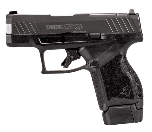TAURUS GX4 9MM PISTOL OPTIC READY MICRO COMPACT 3'' BARREL GRAPHENE GRAY SLIDE OPTIC READY SLIDE 2 MAGAZINES - BLACK