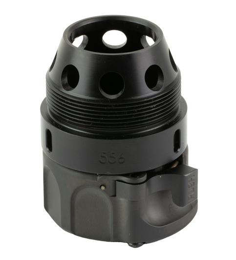 SUREFIRE HUB SUPPRESSOR MUZZLE ADAPTER 1.375X24 THREAD PATTERN SUREFIRE SOCOM FAST-ATTACH MUZZLE DEVICES 556NATO BLACK