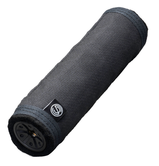 SILENCERCO SUPPRESSOR COVER EXTREME TEMP CORSET KEVLAY/NOMEX CONSTRUCTION 7.5'' BLACK