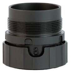 SILENCERCO BRAVO ASR MOUNT BLACK FINISH