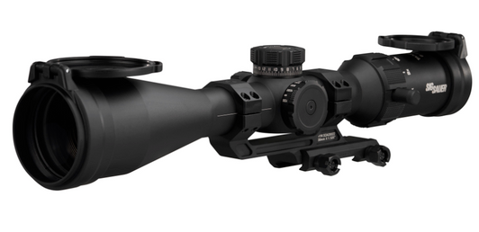 SIG SAUER TANGO SPR RIFLE SCOPE 6-24X52MM SECOND FOCAL PLANE MOA BDC1 RETICLE 30MM MAIN TUBE + ALPHA MSR 1.525'' MOUNT - BLACK