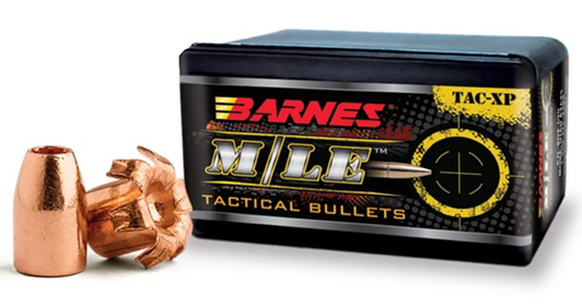 BARNES M/LE TAC-XP PISTOL BULLETS 10MM 40 CAL 400'' 155 GRAIN FB HP 40 BULLETS