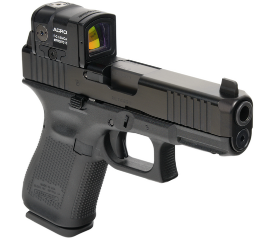 GLOCK 19 GEN5 MOS 9MM COMPACT PISTOL 4.02'' BARREL + AIMPOINT ACRO P-2 3.5 MOA 10 ROUNDS 3 MAGAZINES