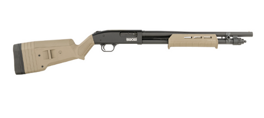 MOSSBERG 590S 12 GAUGE PUMP SHOTGUN MAGPUL FURNITURE FDE 9+1 - ORIGINAL BOX - PREOWNED