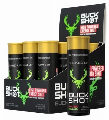 BUCKED UP 2 OUNCE ENERGY SHOT WATERMELON