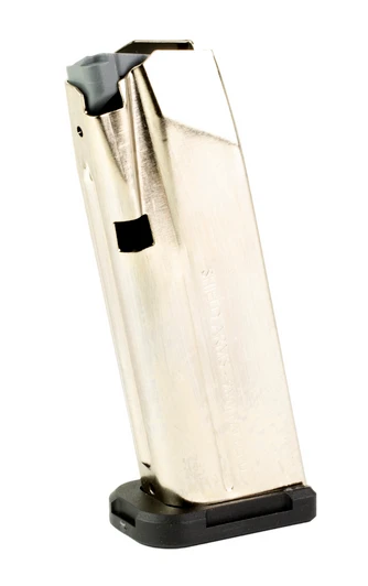 SHIELD ARMS S15 MAGAZINE 9MM GEN 3 15 ROUNDS GLOCK 43X/48 NICKEL FINISH