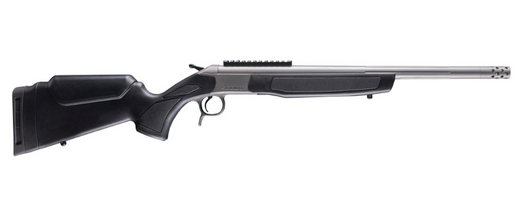 CVA SCOUT TAKEDOWN 45-70 GOVT SINGLE SHOT RIFLE STAINLESS STEEL 22'' THREADED 11/16X24 BARREL STOCK BLACK