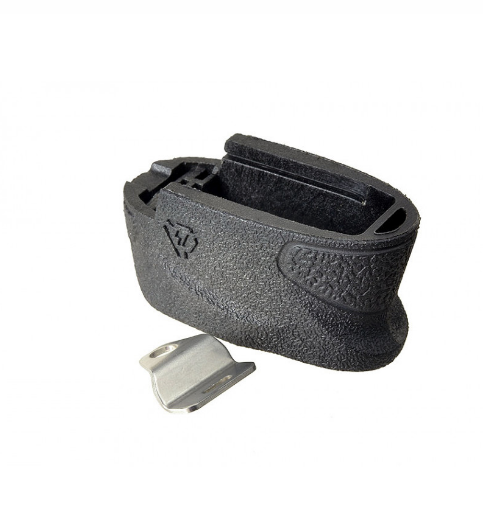 STRIKE INDUSTRIES ENHANCED MAGAZINE PLATE M & P SHIELD + 2 - BLACK