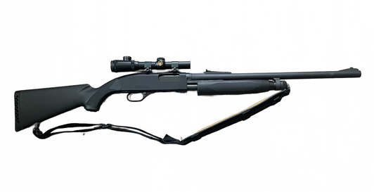 WINCHESTER 1300 SPEED PUMP 12 GAUGE SHOTGUN + MICRO DOT SCOPE 1.5X-4.5X20 + SLING - NO ORIGINAL BOX - PREOWNED
