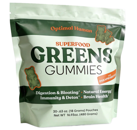 OPTIMAL HUMAN SUPERFOOD GREENS GUMMIES