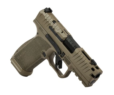 CANIK METE MC9 PRIME SEMI-AUTO 9MM PISTOL 3.64'' BARREL COMPENSATED SLIDE & BARREL OPTICS READYT 2 MAGAZINE FLAT DARK EARTH
