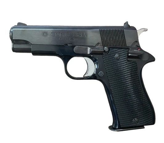 INTERARMS STAR BKM 9MM SEMI-AUTO PISTOL 3 MAGAZINES 8 ROUNDS - ORIGINAL BOX - PREOWNED