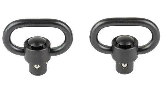 GROVTEC HEAVY DUTY PUSH BUTTON SWIVELS FITS 1'' SLINGS NITRIDE FINISH BLACK