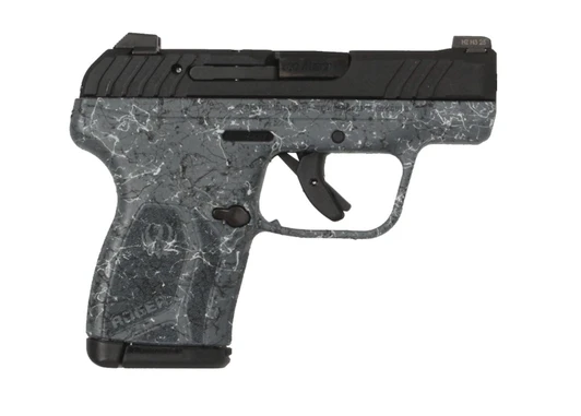 RUGER LCP MAX 380 ACP SEMI-AUTO PISTOL GRAY SPLATTER 10 ROUNDS 1 MAGAZINE